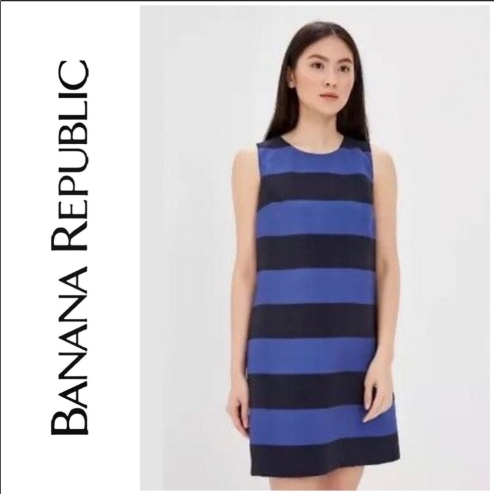Banana Republic Rugby Stripe Dress